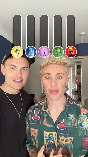 119K views · 1K reactions | Letting a filter guess our emotions  #InsideOut2 #filter #reaction #filterchallenge | Matthew and Ryan | Facebook