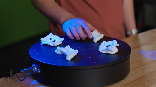 接下来教大家，如何使用ATOS Q扫描《多个》工业零件的技巧和方法，经验分享