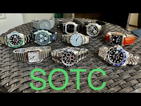 SOTC - State of the Collection - Rolex Daytona Batman/Batgirl Starbucks Cartier Santos Grand Seiko