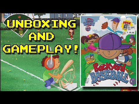 Backyard Baseball (Windows, 1997) - Unboxing, Gameplay, and Review