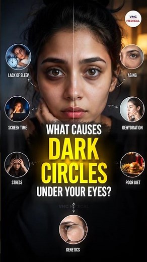 What Causes Dark Circles Under Your Eyes? By VMC Medical