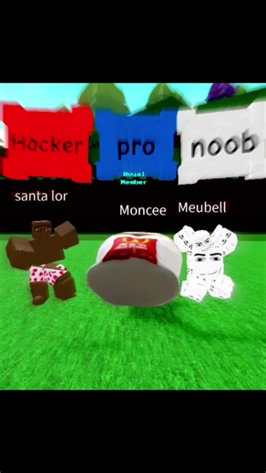 Hacker vs Pro vs Noob #roblox #buildaboat #friend #meme