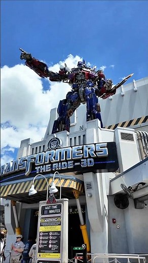 TRANSFORMERS: The Ride-3D at Universal Studios