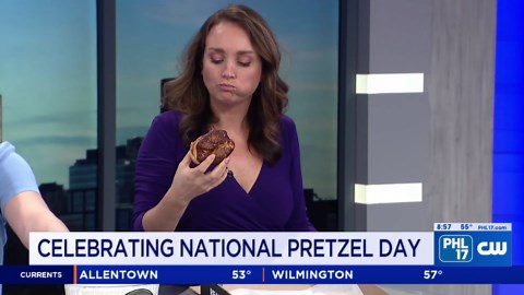 Get a FREE pretzel at the Philly Pretzel Factory today