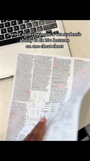 Mastering Vet Med with Effective Cheat Sheets