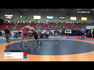 74 Kg Rnd Of 32 Tony Raupp Mat Rats Wrestling Club Vs Austin Kraisser Campbell