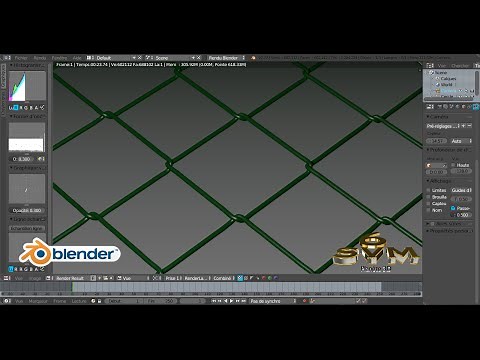 Surface Grillage 3D Tutoriel SVM6 Blender 3D en Français