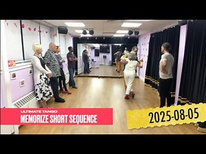 Ultimate Tango presents Short Sequences: Basic to the Cross Explained | Linear vs. Turn Preparation