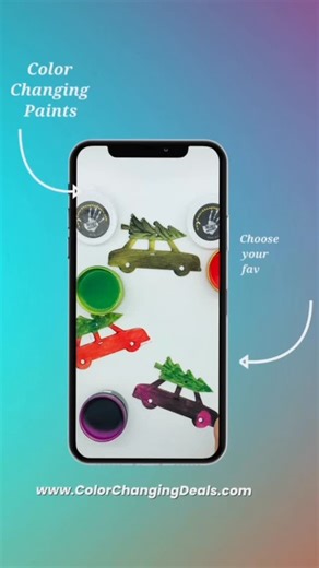 Color Changing Deals on Instagram: "🎁 Magic Paints for creative kids, changing color from the heat of your hands 🙌 🔗 https://www.colorchangingdeals.com/product-page/magic-paint #originalart #thermochromic #colorchangingdeals"