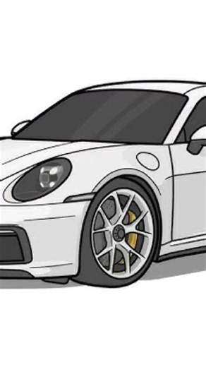 porcha car drawing #photography#short#