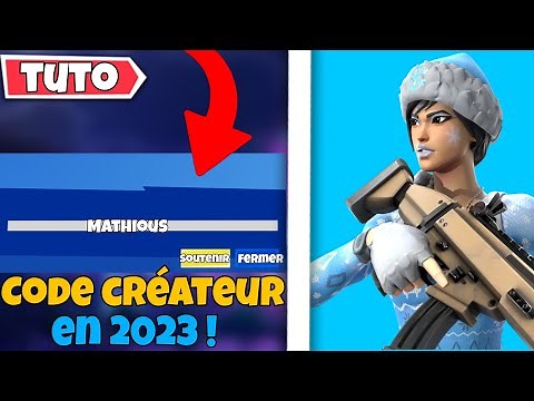 Tuto FR| Voici COMMENT AVOIR UN CODE CRÉATEUR sur Fortnite en 2025 !🤔