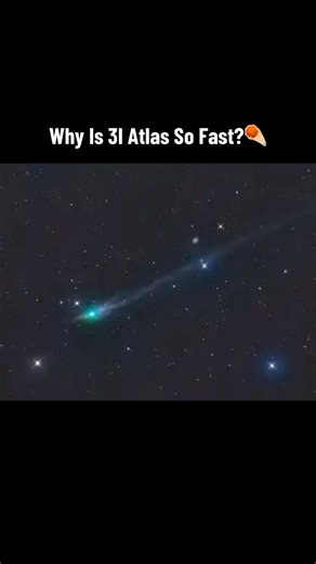 Why 3I ATLAS Is Moving So Fast