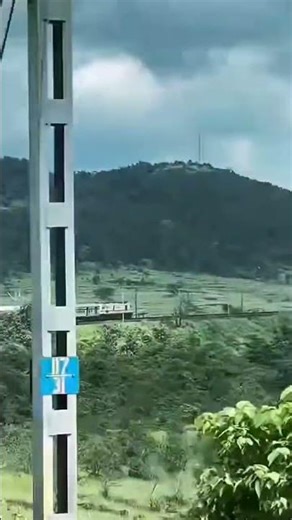 360° Train Turn 😍🔥 Nature ka Magic! #indianrailways