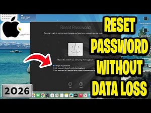 How to reset password on M1 MacBook Pro if you forgot it without data loss - 2026