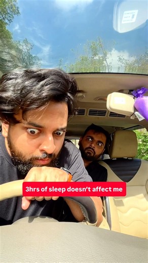 3hrs of sleep doesn’t affect me 😅 #comedyreels #comedy #funny #explore #fyp
