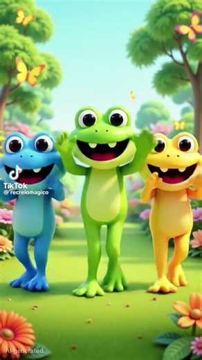 How does a frog can dance?#frogs #animallovers