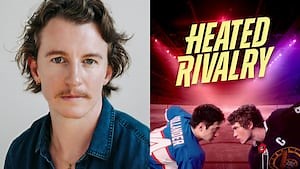 Harrison Browne, first openly trans pro hockey player, appears on steamy series Heated Rivalry