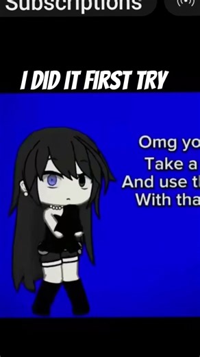 I DID IT #gachalife #memes #gacha #gachaclub #gachameme