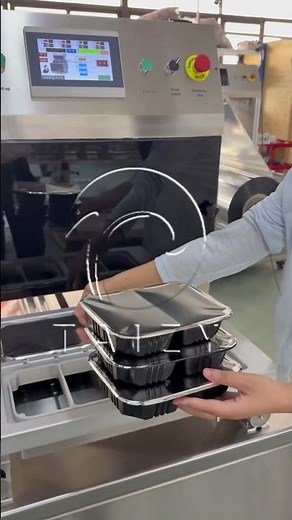 MAP For Fresh Cooked Meal Food | Modified Atmosphere Packing Machine