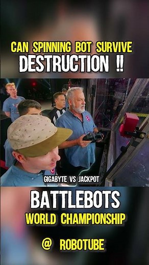 Destruction of full body spinner | Battlebots Best Highlights