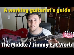 How to play The Middle by Jimmy Eat World on guitar