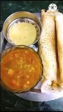 Dosa recipe easy and quick method !How to cook dosa instant 🖕🖕