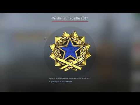 Wie bekommt man die CS:GO Verdienstmedaille 2019? Welche Farben und Stufen gibt es?