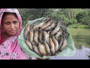 Village Food Prawn Malaikari Recipe Authentic Chingri Macher Malaikari Cooking Simple Shrimp Curry