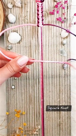 Easy Square Knot | Macrame for Beginners