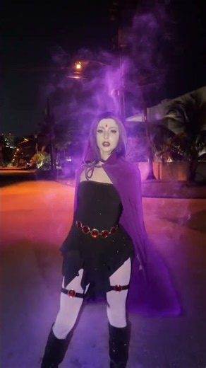 did I win this trend? Raven costume ideas #costume #halloween #costumeideas #raven #teentitans