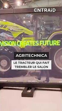 Le #tracteur qui fait trembler #agritechnica #zoomlion