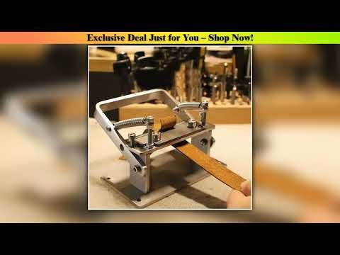Must Buy Adjustable Leather Skiving Machine Paring Peeling Machine 304 Stainless Steel DIY Leather