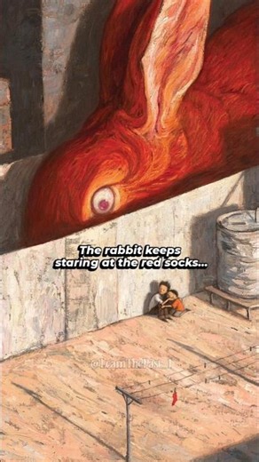 "Never Leave a Red Sock on the Clothesline" — Shaun Tan (2012) #facts #art #history #painting #eerie