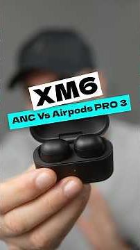 Sony XM6 vs AirPods Pro 3 - Noise Cancelling Test