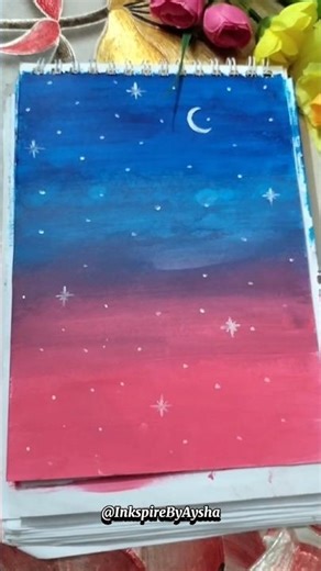 Night Sky Drawing #calligraphy #art #drawing #painting