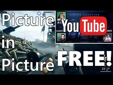 (OLD Check Description) Watch YouTube While Playing Games? – YouTube Picture in Picture Tutorial