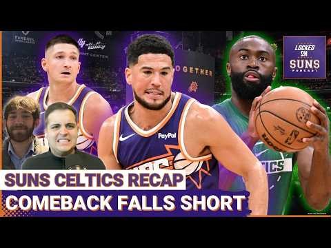 Devin Booker's Poor 4th Quarter Is NOT The Reason Why The Phoenix Suns Lost To The Boston Celtics!