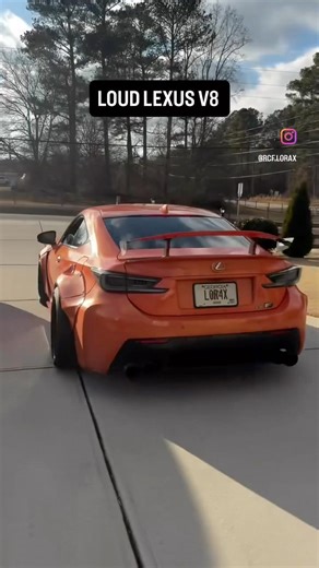 V8 Lexus RC-F Loud Exhaust! #fy #fast #for #foryou #srt #lexus #shortvideo #shorts #viral #car #cars