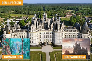 You can visit the castle which inspired the Beauty and the Beast films