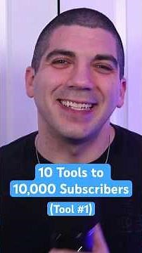 10 Tools to 10,000 Subscribers (1/10) | Road to 100k | Day 2 (10,389 Subs)