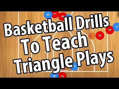 Top 3 Triangle Basketball Drills To Teach The Triangle Basketball Offense