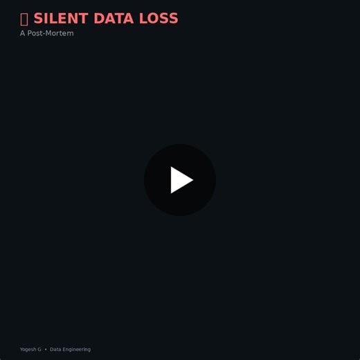 #dataengineering #dataquality #spark #pipelinedebugging | Yogesh G