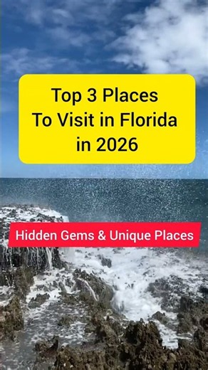 Skip Miami! Add these 3 secret Florida spots to your 2026 bucket list ✈️✨ #floridavacation