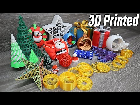19 Incredible Christmas 3D Prints You Need This Holiday Season! 🎅🎄