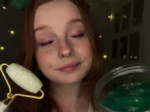 【Keara's ASMR】ASMR水疗面部护理|分层声音+个人注意［2023.3.18］