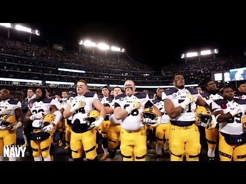 Navy sings alma mater after 2016 loss to Army