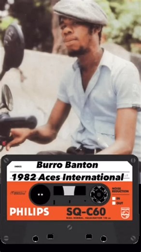 🔥 BURRO BANTON – 1982 ACES INTERNATIONAL 🔥 One of the foundation voices of dancehall, known for his deep, booming delivery and clash energy 🎤💥 👉 Fun Facts: • Burro Banton made his name in the early 80s riding sound systems like Aces International and Black Star. • His style influenced the next generation, including artists like Buju Banton (who took inspiration from Burro’s powerful voice). • Later hits include “Boom Wah Dis” (1999, Street Sweeper Riddim – Steely & Clevie), which became a d