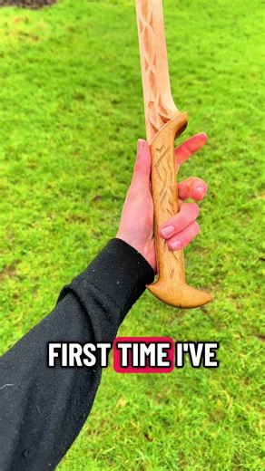 Building a Wooden Sword Inspired by The Hobbit
