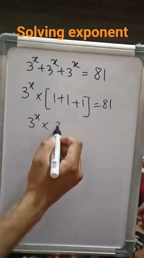 How to solved exponent question#viral video # shorts#easy method