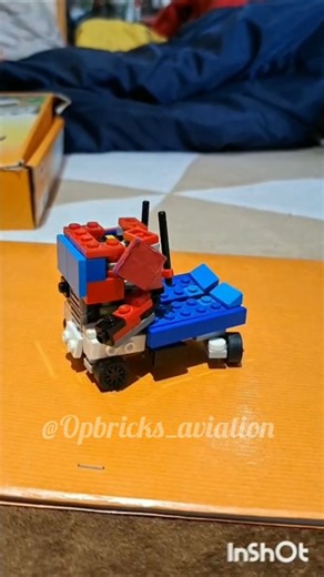 Lego Optimus Prime transformation stop motion #transformers #lego #optimusprime #legotransformers